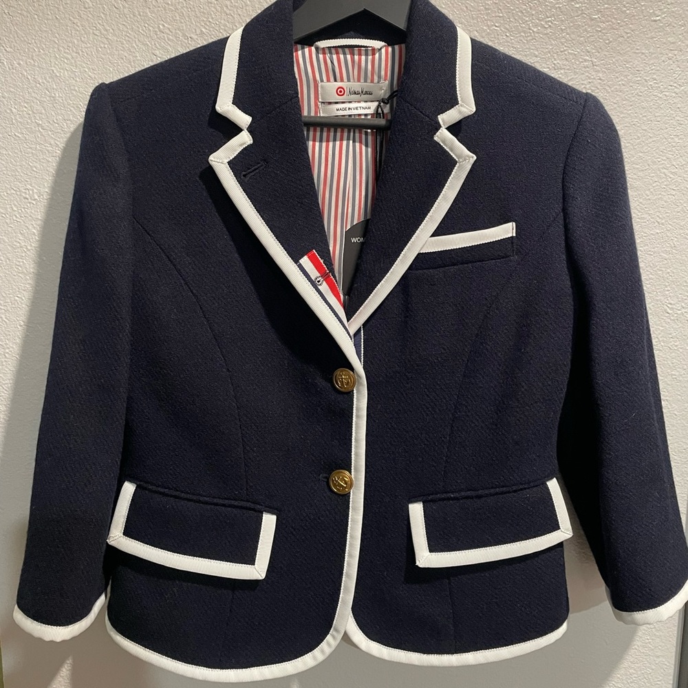 NWT Thom Browne for Target Navy French Blazer